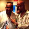 (HOOVER, AL.) ....w/ Gerald Albright. Gerald played sax on "Funkin' For Jamaica" in 2000